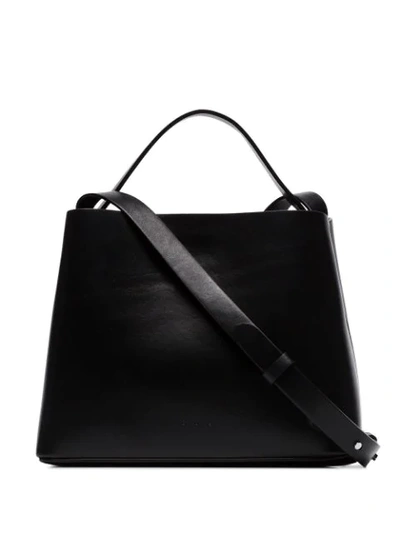 Shop Aesther Ekme Mini Sac Shoulder Bag In Black