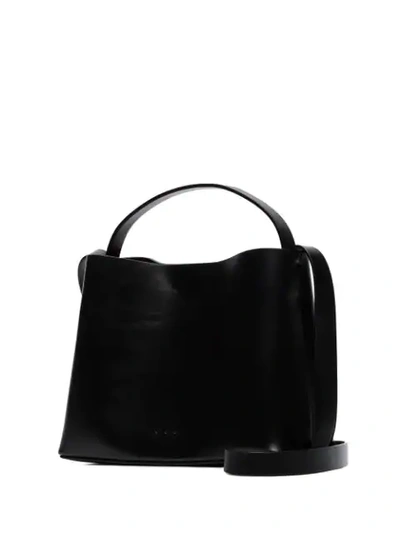 Shop Aesther Ekme Mini Sac Shoulder Bag In Black