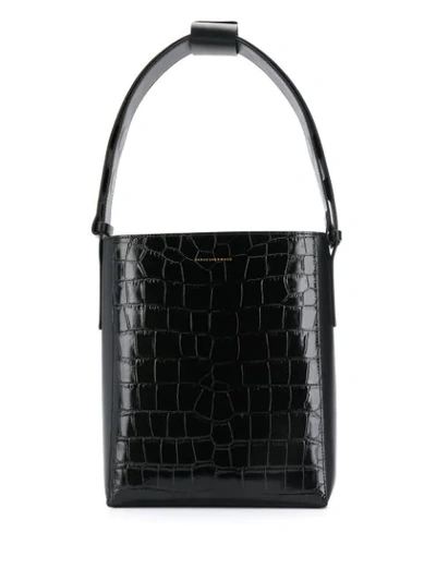 Shop Marge Sherwood Bucket Shoulder Bag In Black