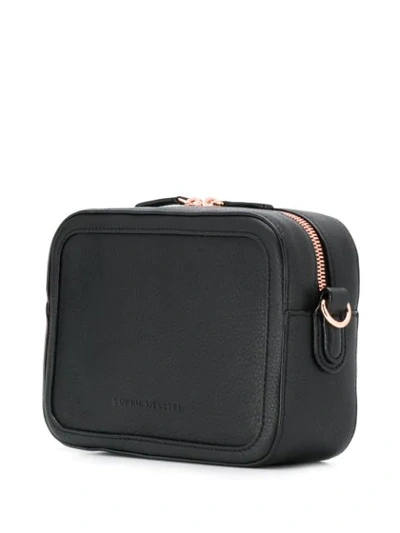 Shop Sophia Webster Flossy Embellished Camera Bag In Black