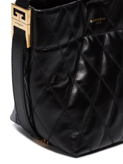 Shop Givenchy Gv Bucket Bag - Black