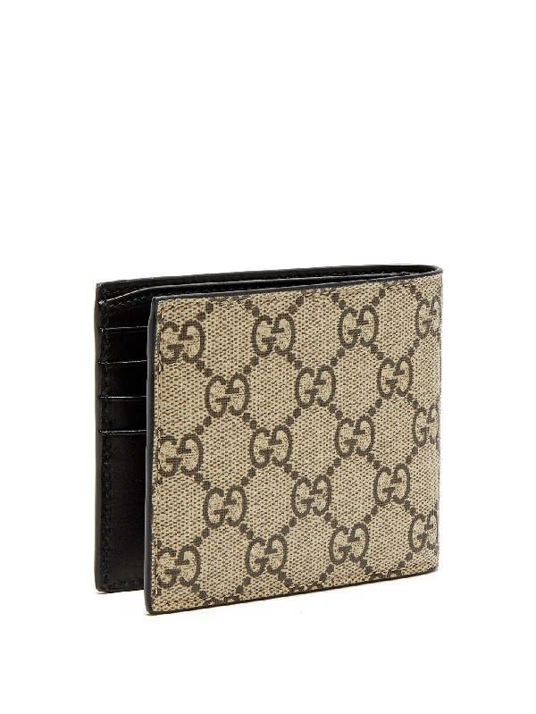 gg wallet with tiger print