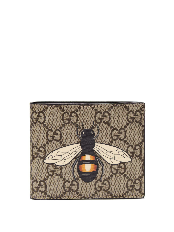bee print gg supreme wallet