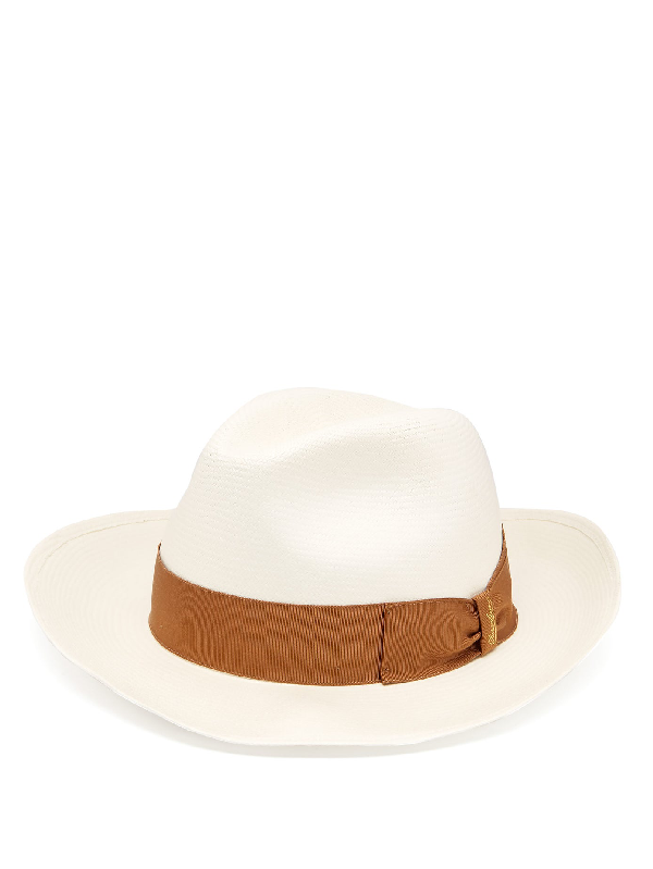 borsalino wide brim panama fedora