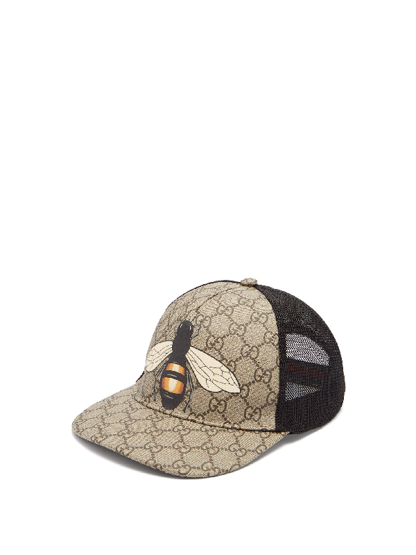 bee print gg supreme baseball hat