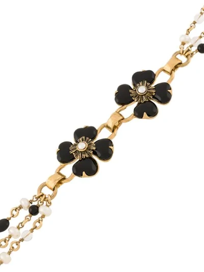 Goossens Trèfle Sautoir Necklace In Gold