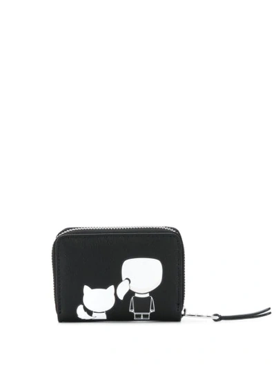 Shop Karl Lagerfeld Karlito Wallet In Black