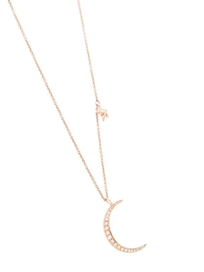 Shop Anita Ko 18kt Rose Gold Small Palm Leaf Pendant Necklace