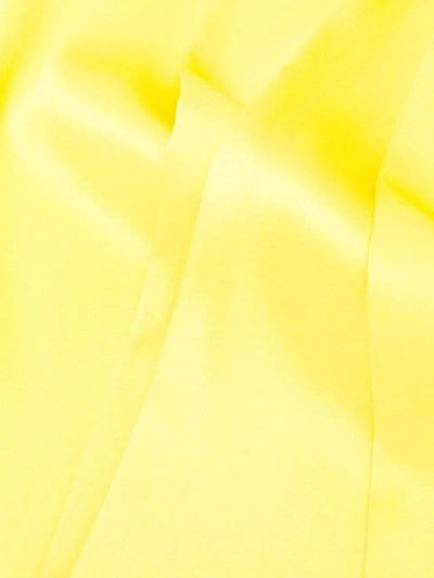 Shop Styland Neck-tied Scarf In Yellow