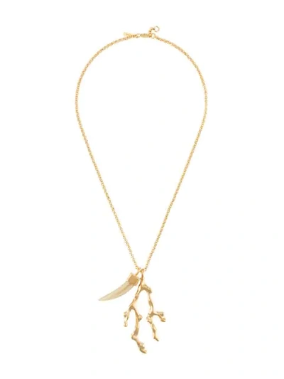 Shop Chloé Bonnie Necklace In Gold