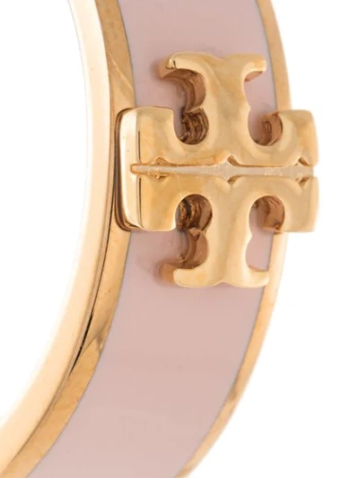 Shop Tory Burch Kira Hoop Earrings In Pink