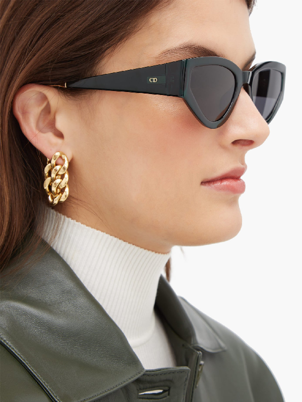 christian dior cat eye sunglasses