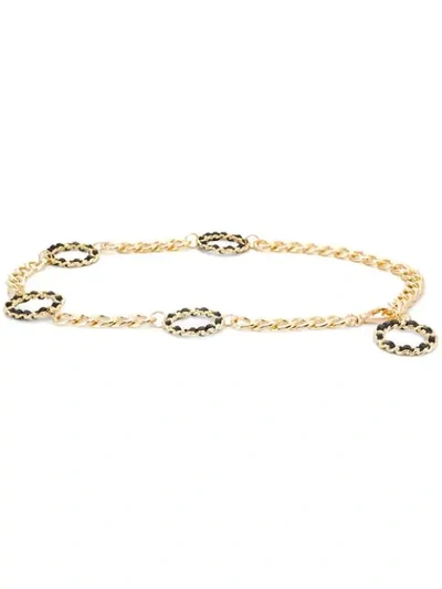 Shop B-low The Belt Margaux Chain Belt In Gold