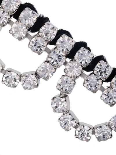 Shop Area Tie-fastening Crystal Necklace In White