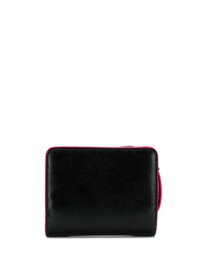 MARC JACOBS SNAPSHOT COMPACT WALLET - 黑色