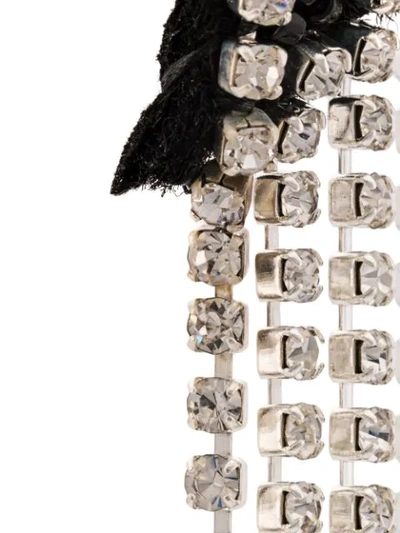 Shop Venessa Arizaga Art Star Clip-on Earrings In Black