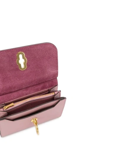 Shop Mulberry Amberley Medium Wallet In Pink