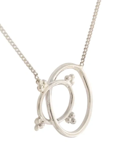 Shop Natalie Marie Lani Necklace In Silver