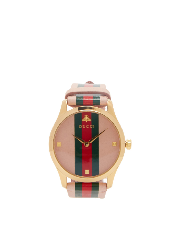 gucci watch red green stripe