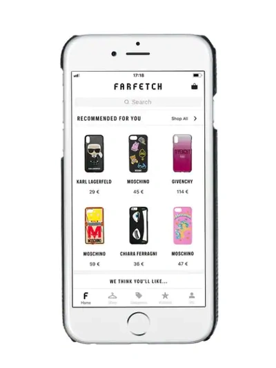 Shop Dolce & Gabbana Crystal Embellished Iphone 6 Case In Black