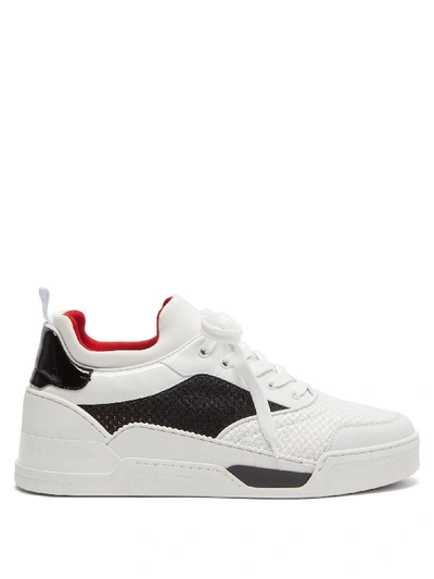 Louboutin white Aurelien  Luxury sneakers men, Louboutin shoes mens, Red  bottoms sneakers