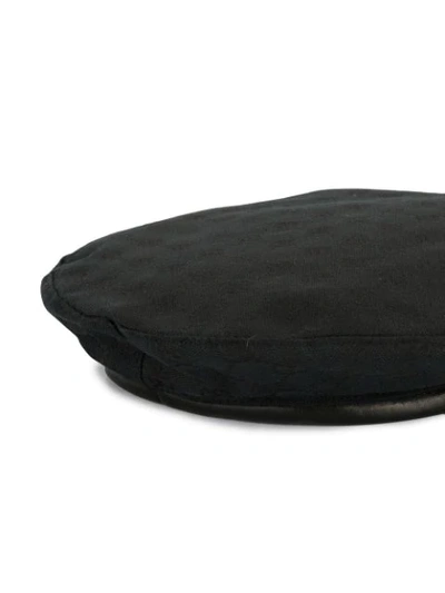 Pre-owned Gucci Gg Pattern Hunting Hat Cap In Black