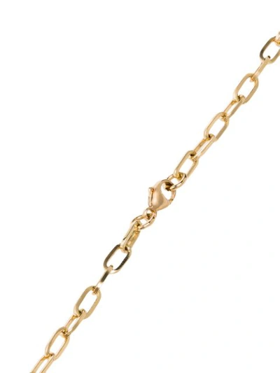 Shop Foundrae 14kt Gold And Diamond Drop Pendant Necklace