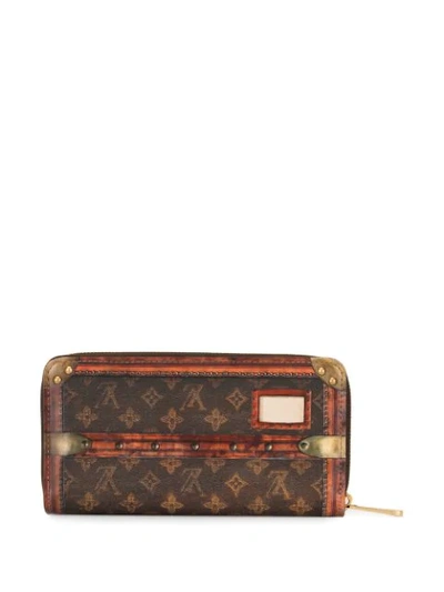 Pre-owned Louis Vuitton  Zippy Trunk Wallet In Brown