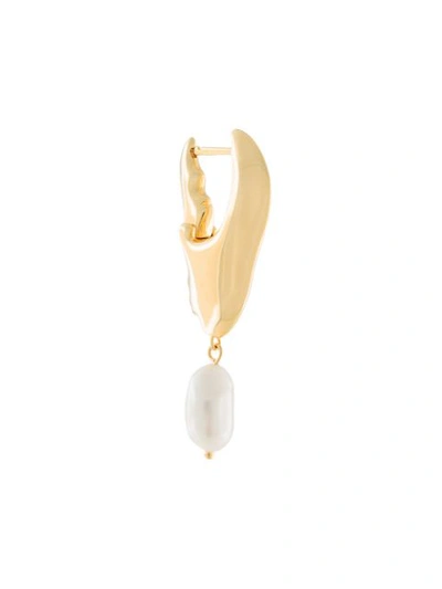 Shop Ooak Lobster Cutter Single Earring In Gold