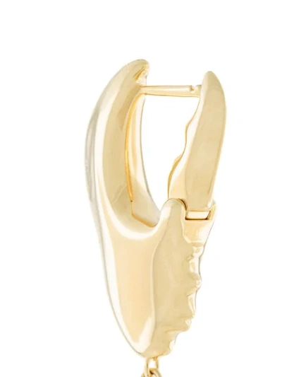 Shop Ooak Lobster Cutter Single Earring In Gold