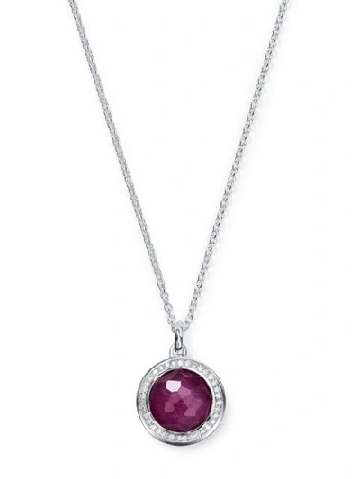 Shop Ippolita Small Lollipop Pendant In Silver