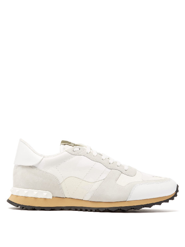 all white valentino trainers