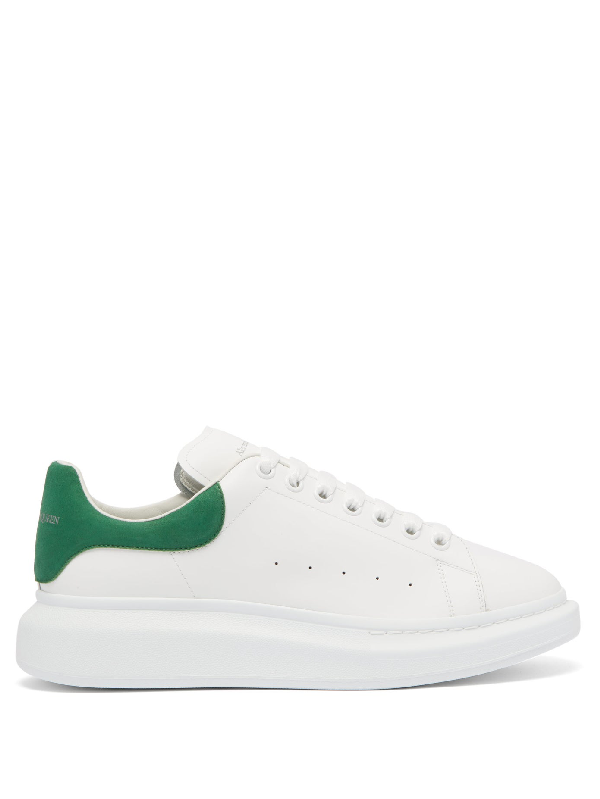 white and green alexander mcqueen's