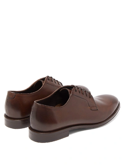 Paul Smith Chester Leather Derby Shoes In Brown | ModeSens