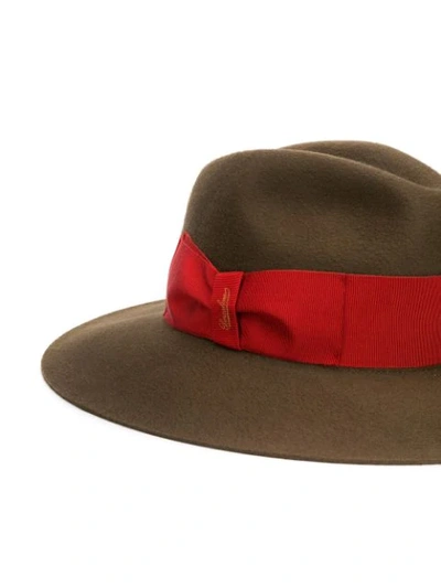 Shop Borsalino Wide Brim Hat In Brown