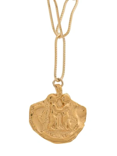 Shop Alighieri Paola And Francesca Necklace - Gold