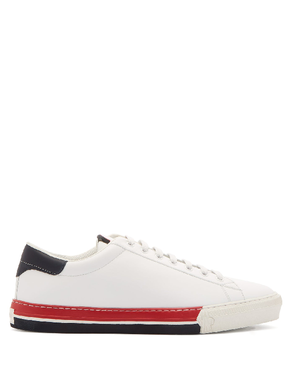 moncler white trainers