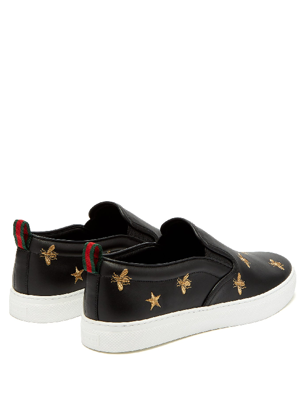 gucci slip on bee