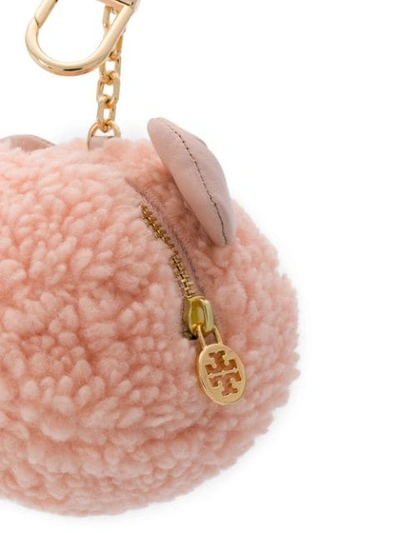 Tory Burch Mouse Pom-pom Keyring In Pink | ModeSens