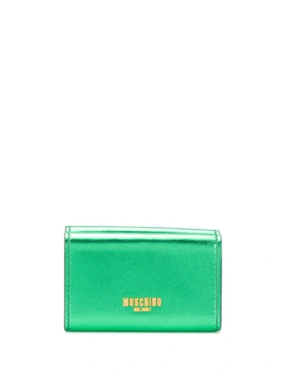 Shop Moschino Portemonnaie Mit Dollar-zeichen In 0381