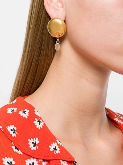 Shop Alighieri The Enigmatic Extrovert Earrings In Gold