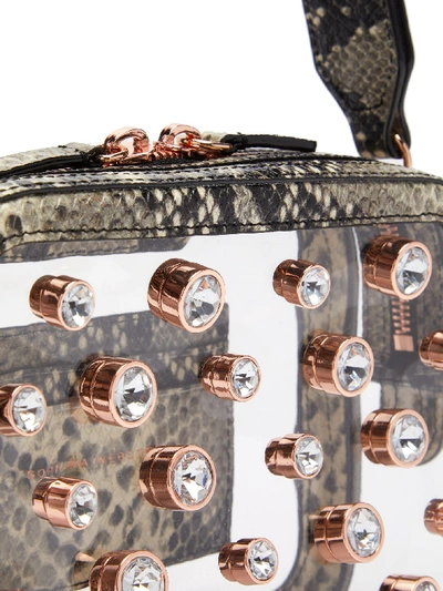 Dina Crystal Python effect Leather Camera Bag