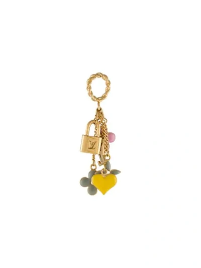 Shop Pre-owned Louis Vuitton 2000 Charm Pendant In Gold