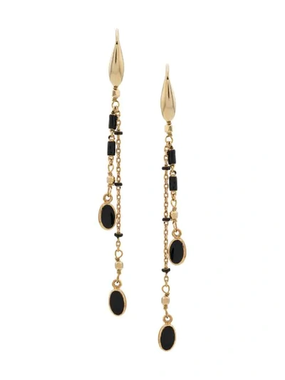 Shop Isabel Marant Casablanca Earrings In Gold