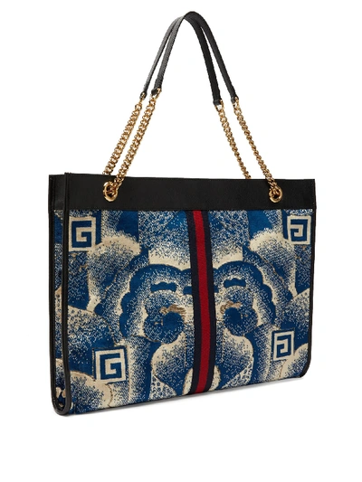 Gucci Rajah Large Leather Tote Shoulder Bag for Women