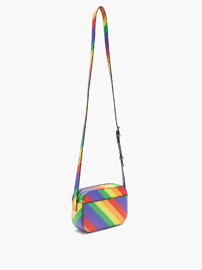 Stock, balenciaga ville xs rainbow stripe bag