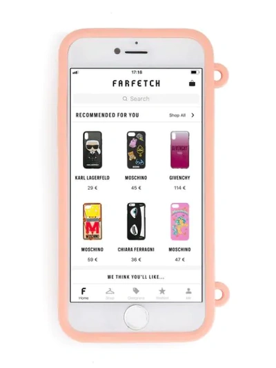 Shop Stella Mccartney Logo Iphone 6 Case - Pink