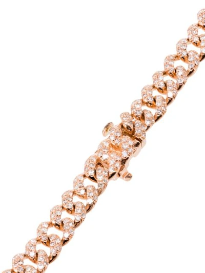 Shay 18kt Rose Gold Diamond-embellished 7.5 Inch Bracelet In Gold