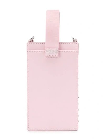 Kenzo eye leather phone case with chain cheap