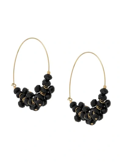 Shop Isabel Marant Pendant Earrings In Black